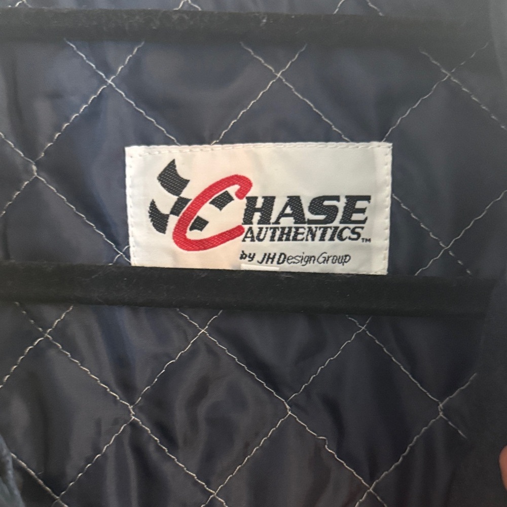 Wilsons Leather Black and Gray Racing Jacket - Picture 2 of 4